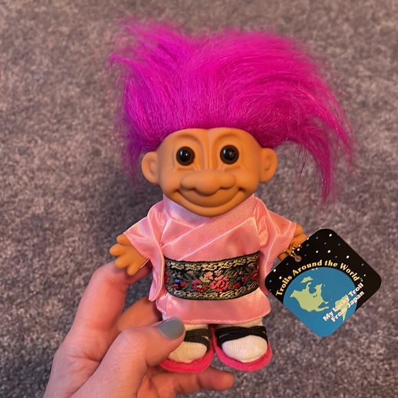 Bundle of 5 vintage Troll Dolls by Russ - Picture 13 of 16